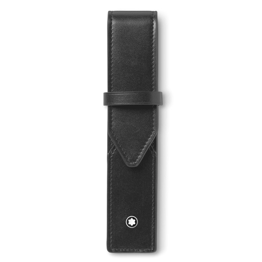 Meisterstück Single Black Leather Pen Pouch
