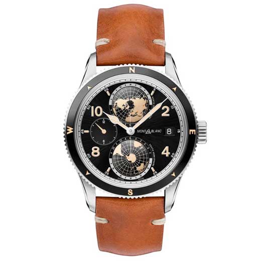 1858 Geosphere Aged Cognac Watch