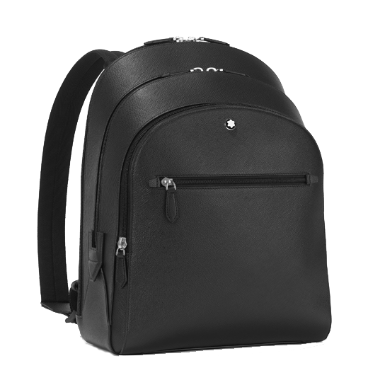 Sartorial Black Medium Backpack