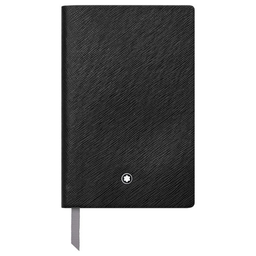 Black #148 Fine Stationery Lined Notebook