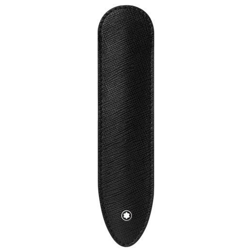 Sartorial Black Leather Pen Sleeve