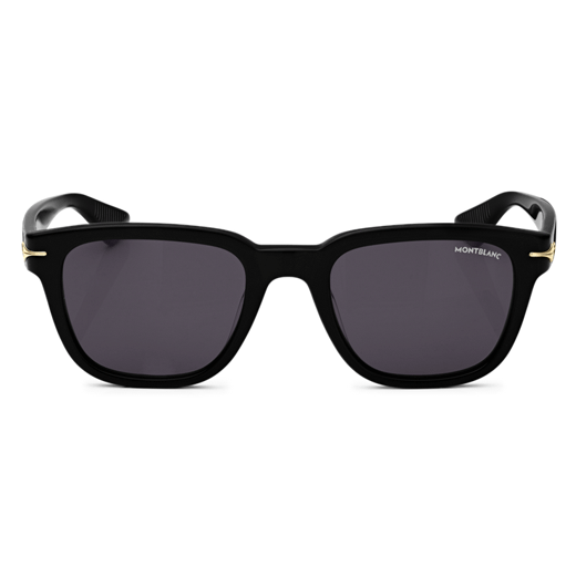 Squared Sunglasses with Black Acetate Frame (M)