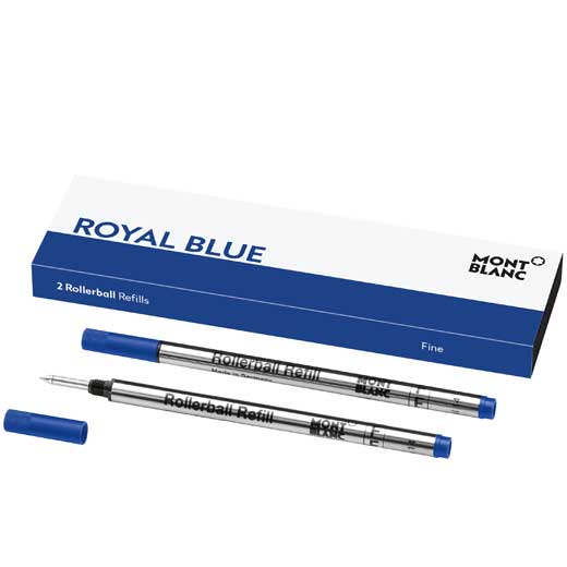 Royal Blue Rollerball Refills (F)