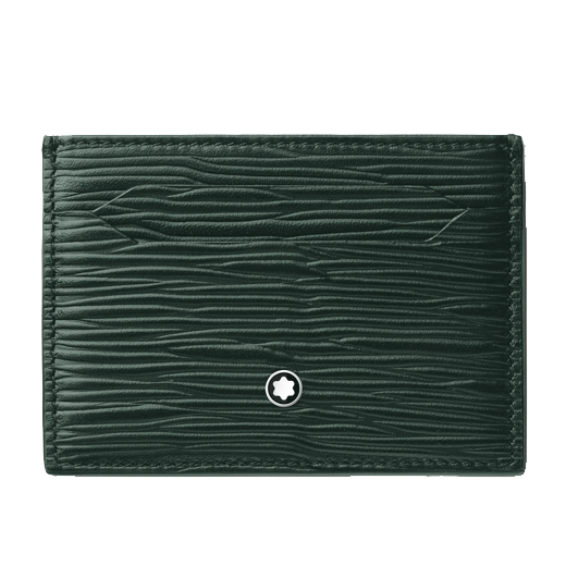 Meisterstück 4810 British Green 5CC Leather Card Holder