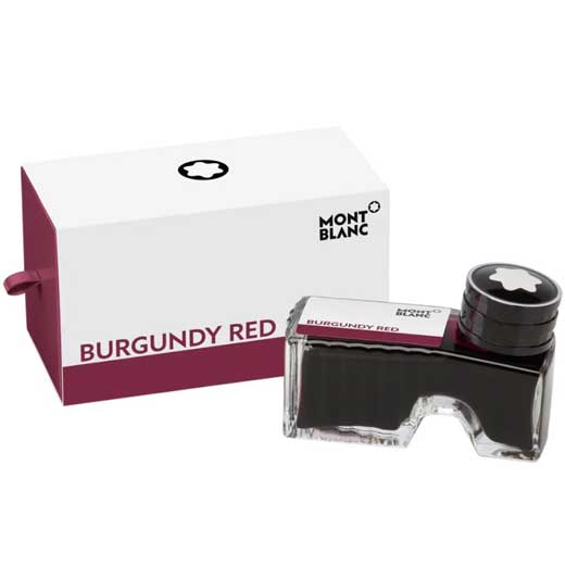 Burgundy Red Ink Bottle