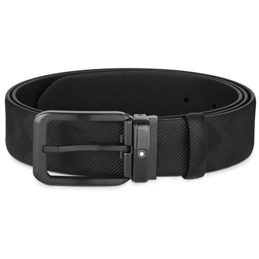 Black Reversible Extreme 3.0 Matt PVD-Coated Pin Buckle Belt