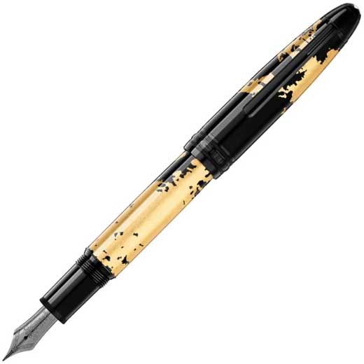 Meisterstück Solitaire Calligraphy Gold Leaf Fountain Pen