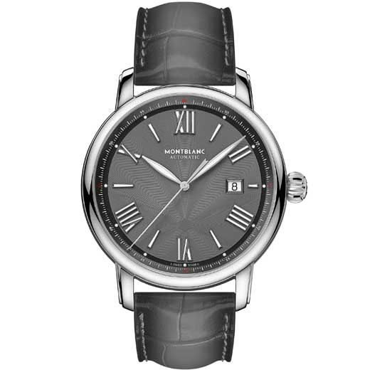 Star Legacy Slate Grey Sfumato Alligator Automatic Date Watch