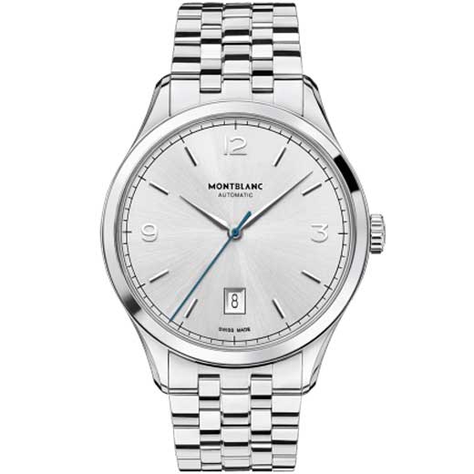 Heritage Chronométrie Silver Stainless Steel Watch