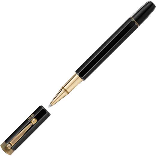 Heritage Egyptomania Black Rollerball Pen