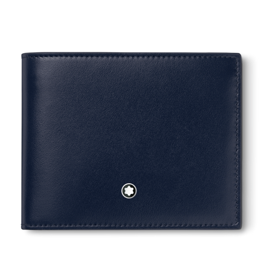 Ink Blue Meisterstück 6CC Leather Wallet