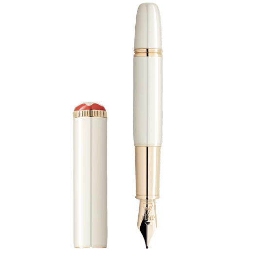 Ivory Heritage Rouge et Noir 'Baby' Fountain Pen