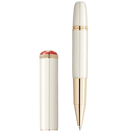 Ivory Heritage Rouge et Noir 'Baby' Rollerball Pen