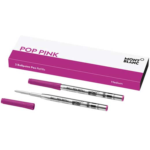 Pop Pink Ballpoint Refills (M)