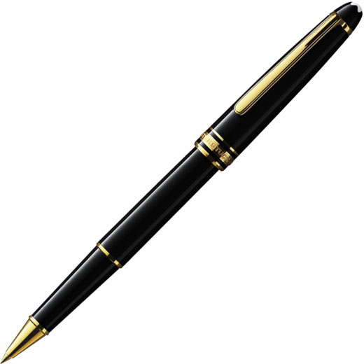 Meisterstück 163 Classique Gold Plated Rollerball Pen