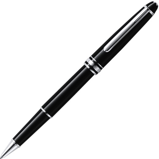 Montblanc Meisterstuck 161 LeGrand Platinum Plated Ballpoint Pen Wheelers Luxury Gifts