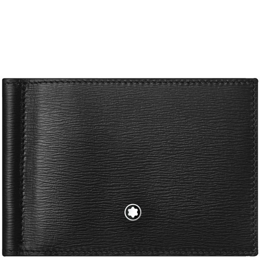 Meisterstück 4810 Black 6CC Wallet with Money Clip