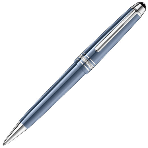 Blue Midsize Meisterstück Glacier Ballpoint Pen