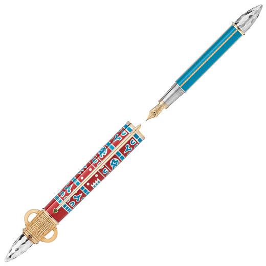 Limited Edition Patron of Art Homage to Moctezuma I 888 Fountain Pen