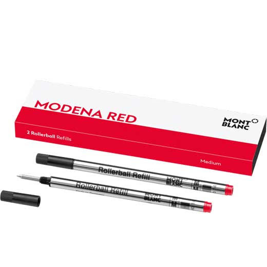 Modena Red Rollerball Refills (M)