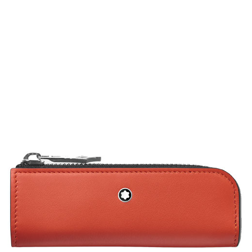 Orange Meisterstück Selection Heritage Rouge et Noir 'Baby' 1 Pen Pouch