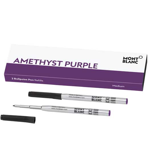 Amethyst Purple Ballpoint Refills (M)