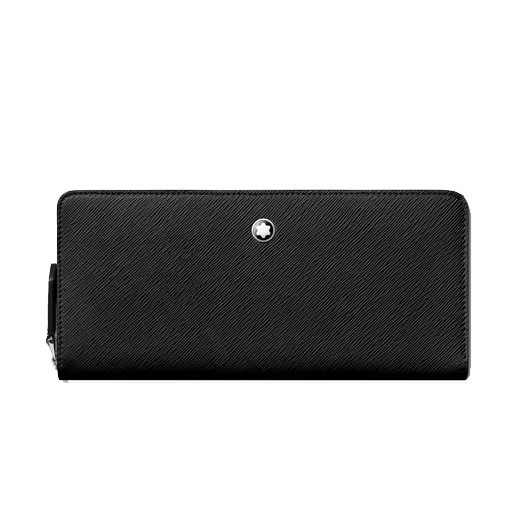 Sartorial Phone Pouch Black Saffiano Leather