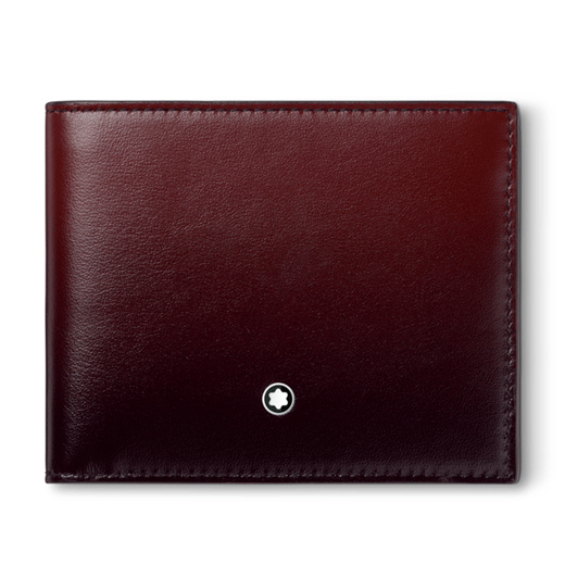 Meisterstück Sfumato 6CC Burgundy Leather Wallet