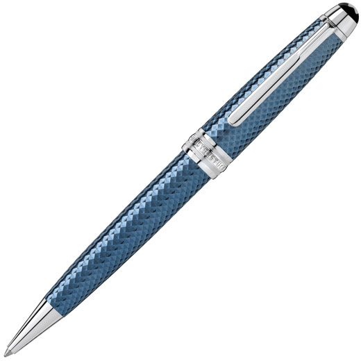Blue Solitaire Meisterstück Glacier Ballpoint Pen
