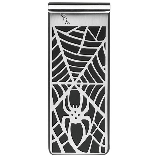 Stainless Steel Spider Web Money Clip