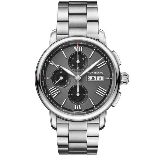 Star Legacy Stainless Steel Chronograph Day & Date Watch