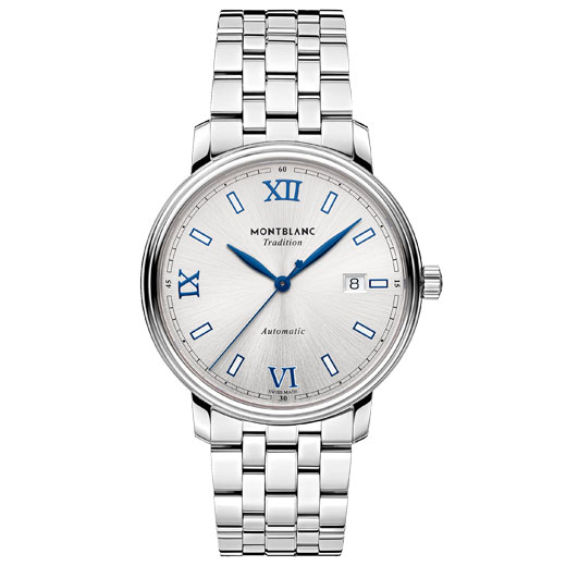 Tradition Stainless Steel Automatic Date Watch