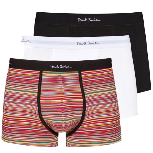 3-Pack Mixed Stripe Boxer Shorts