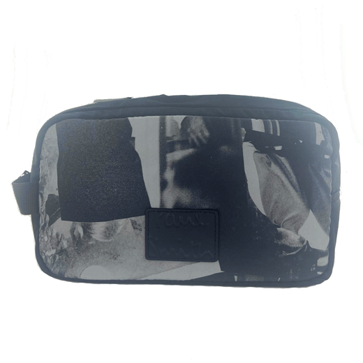 'Photograph' Wash Bag in Black