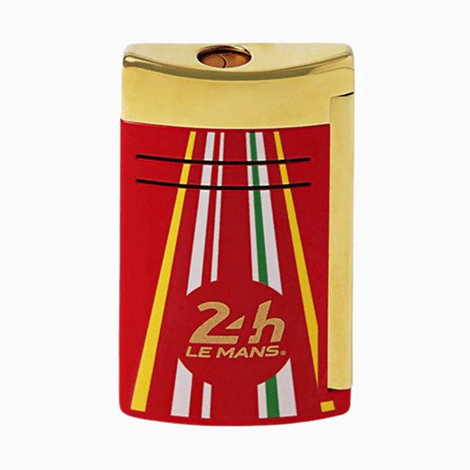 24 Heures du Mans Red & Gold Maxijet Lighter