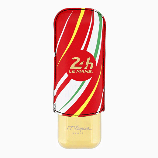 24H du Mans Red & Gold Double Cigar Case