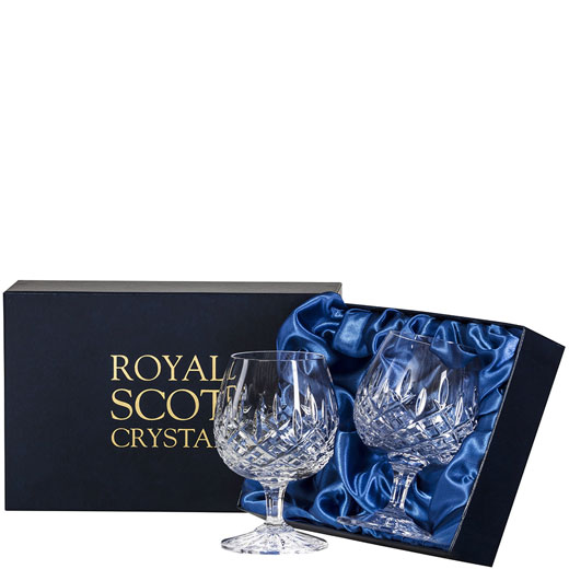 London 2 x 32cl Brandy Glasses