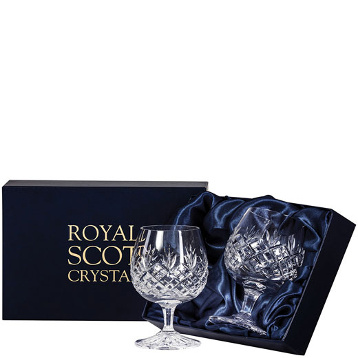 Edinburgh 2 x 32cl Brandy Glasses