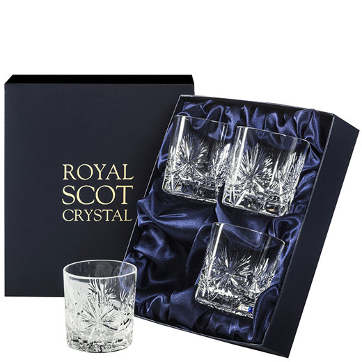 Edinburgh Star 4 x 26cl Whisky Tumblers