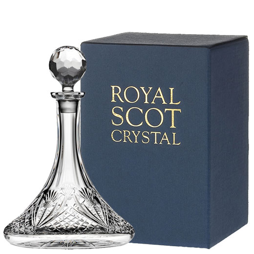 Scottish Thistle 85cl Ships Decanter