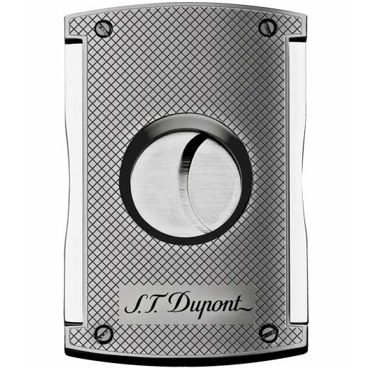 Maxijet Chequered Chrome Cigar Cutter