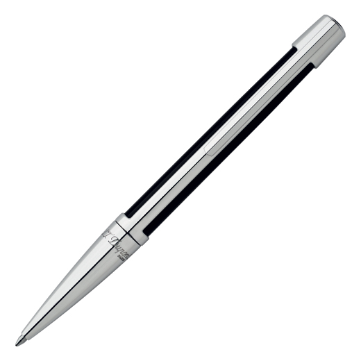 Black and Chrome Défi Ballpoint Pen