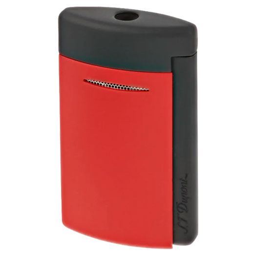Matt Black & Red Minijet Lighter