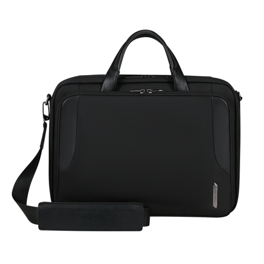 XBR 2.0 Recycled PET Black Briefcase 15.6