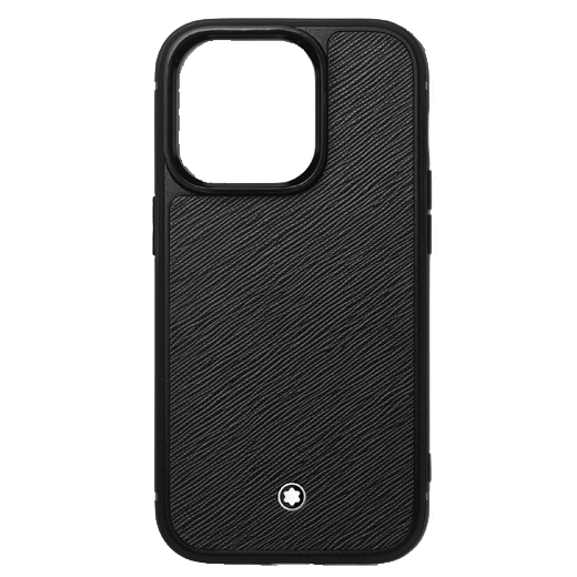 Black Sartorial Hard Shell iPhone 15 Pro Case