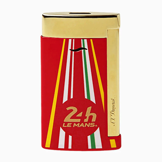 Slim 7 24H du Mans Red & Gold Lighter