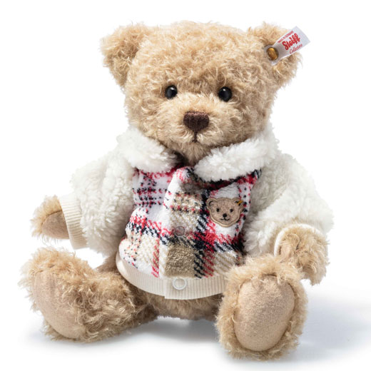 Ben the Teddy Bear in a Winter Jacket