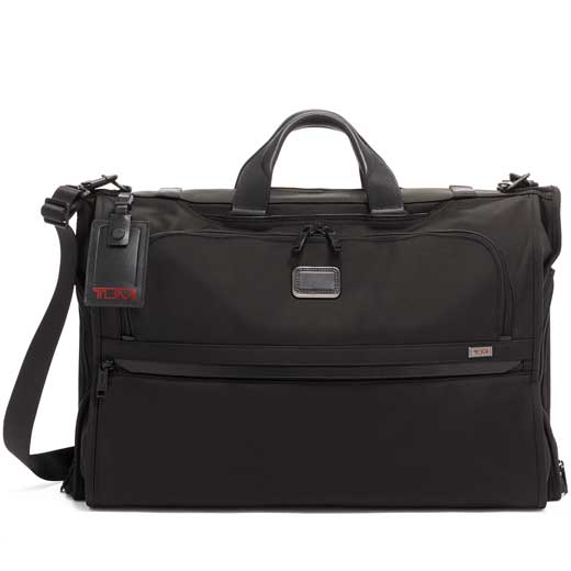 Black Alpha 3 Tri-Fold Carry-On Garment Bag