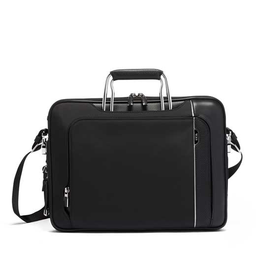 Tumi - Borsa a tracolla uomo slim in nylon balistico Alpha 3