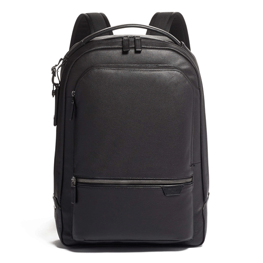 Harrison Bradner Backpack Soft-Grain Black Leather
